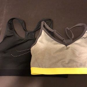 2 - XL Nike Sports Bras